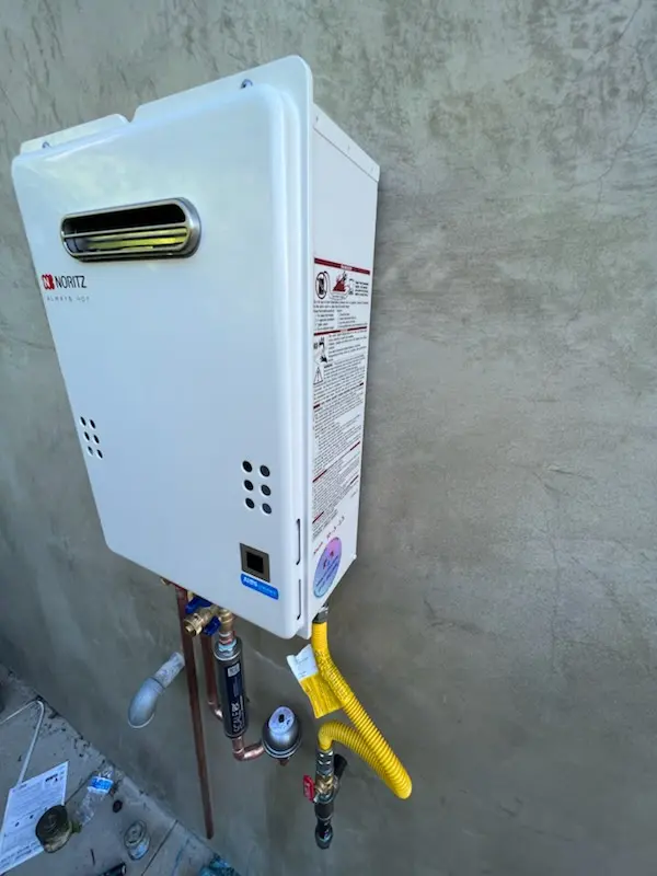 Tankless water heater installation for Sussex homes